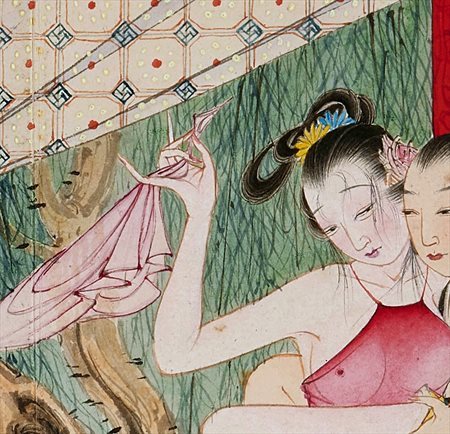 泽库县-迫于无奈胡也佛画出《金瓶梅秘戏图》，却因此成名，其绘画价值不可估量